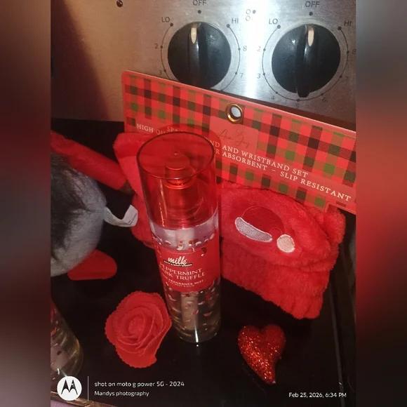 Bath & Body Works peppermint bark truffle Bundle New - Picture 5 of 5